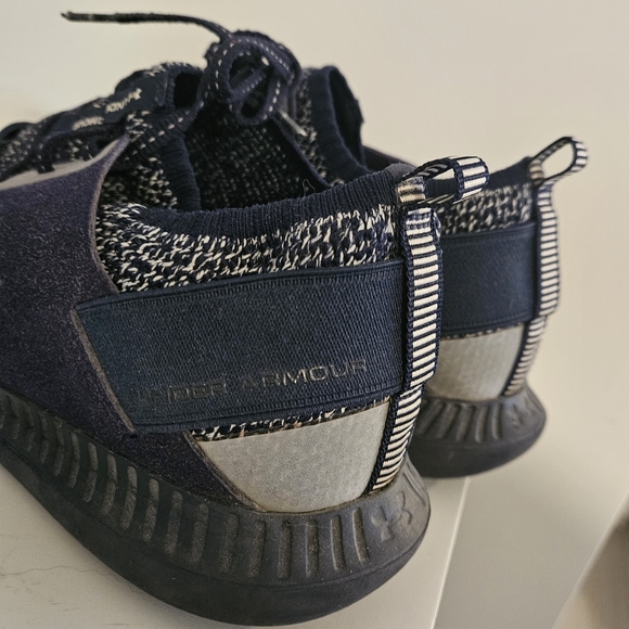 Under Armour threadborne shift GS midnight navy shoes sneakers Mens Size 9 - Picture 4 of 5